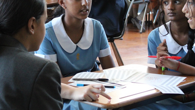 Campus café and al fresco courtyard